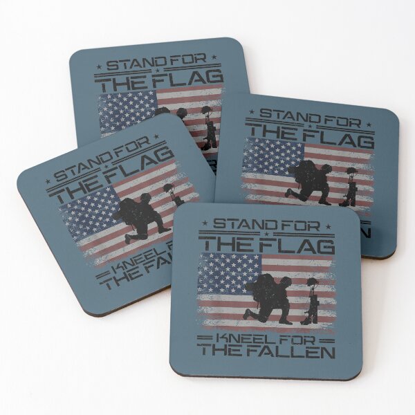 Item preview, Stand For The Flag Kneel For The Fallen Veteran Patriotic designed and sold by EricGomezz.