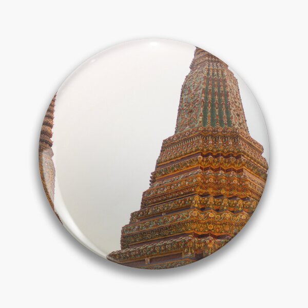 Item preview, Second entrance view to Phra Chedi Rai with two guardians designed and sold by kall3bu.