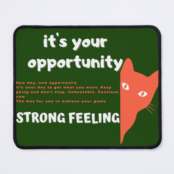 Item preview, Strong Feeling -It's your Opportunity designed and sold by Commandershop1.