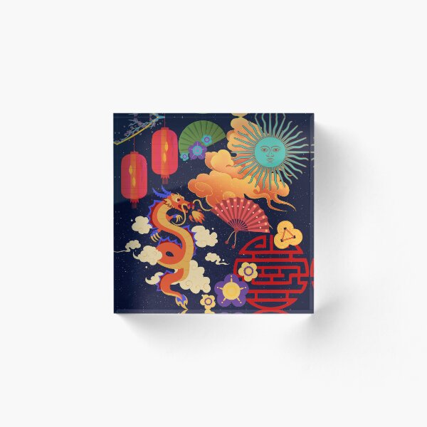 Aperçu de l'œuvre The Chinese art créée et vendue par glossythreads.