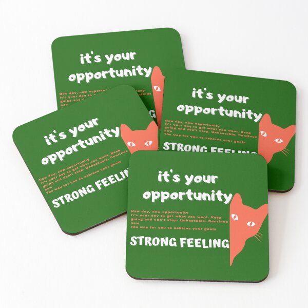 Aperçu de l'œuvre Strong Feeling -It's your Opportunity créée et vendue par Commandershop1.