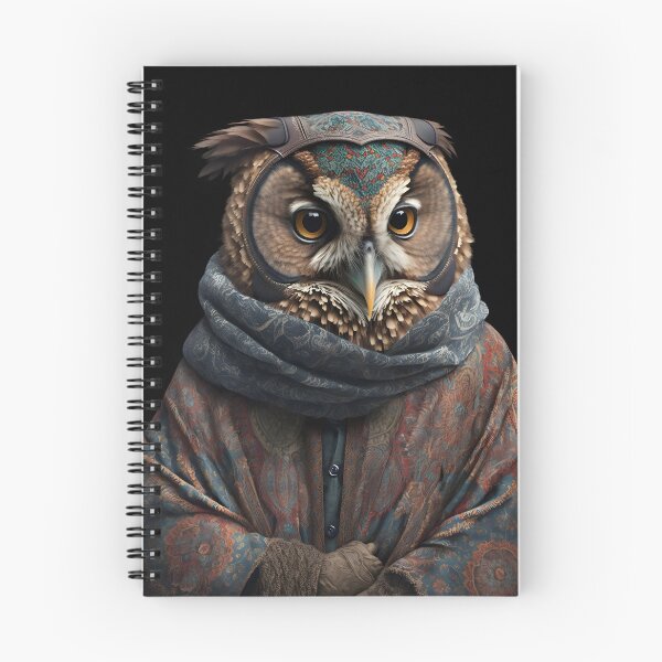 Item preview, Owl Portrait designed and sold by MonkStudio.