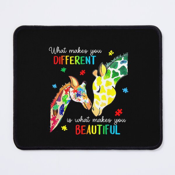 Item preview, Autism Awareness Month Giraffe What Makes You Different  designed and sold by jeannetteeemil.