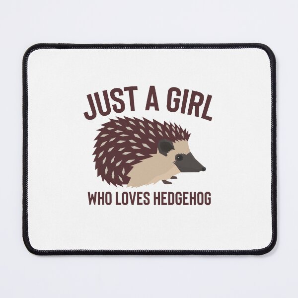 Item preview, "Hedgehog Heart" Design, just a girl who loves hedgehogs, just a girl who loves hedgehog designed and sold by RedArtsDesign.