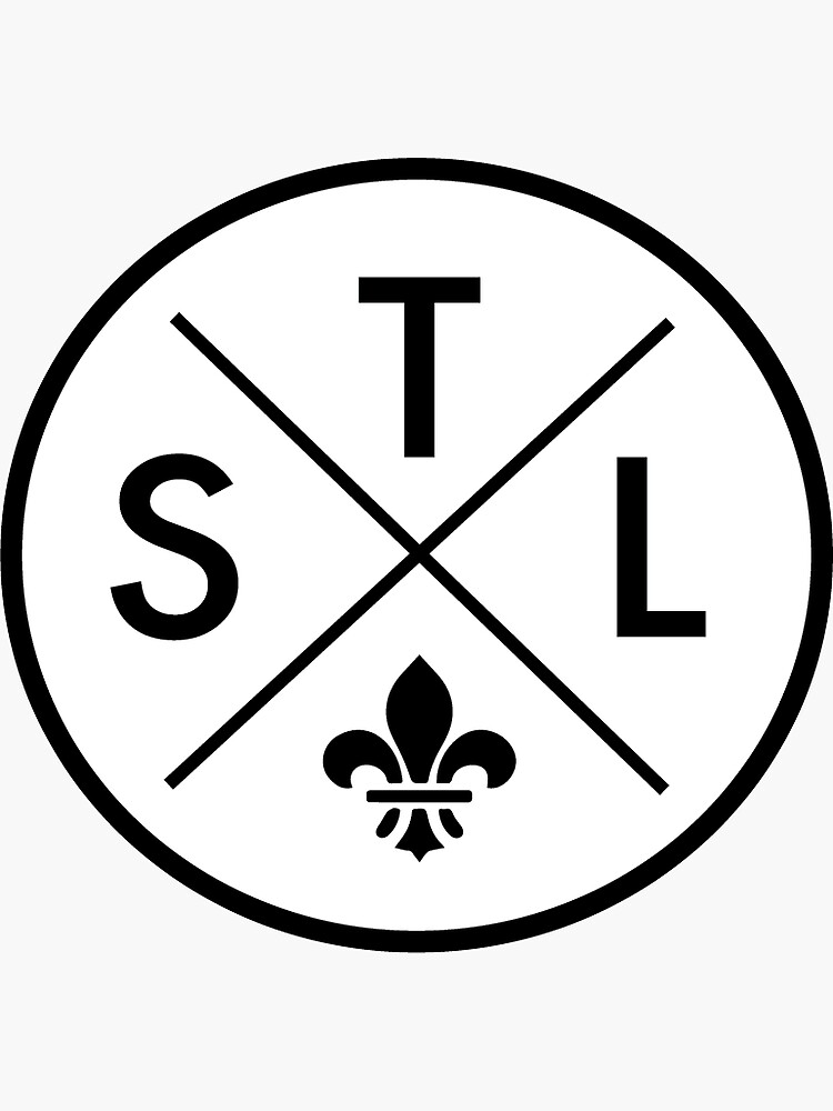 "STL Pride" Sticker for Sale by dfollmer91 Redbubble