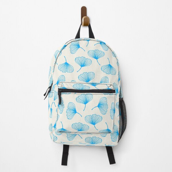 Item preview, 2324 - ginkgo leaves pattern, blue designed and sold by RouCouCou.