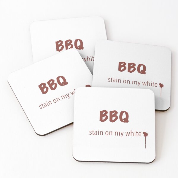 Item preview, BBQ stain on my white designed and sold by Xatutik.art.