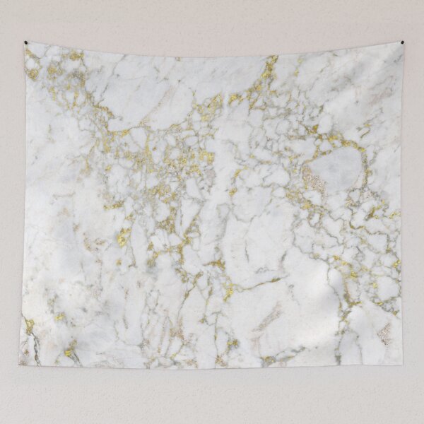 Item preview, White and Gold Marble Texture designed and sold by amini54.