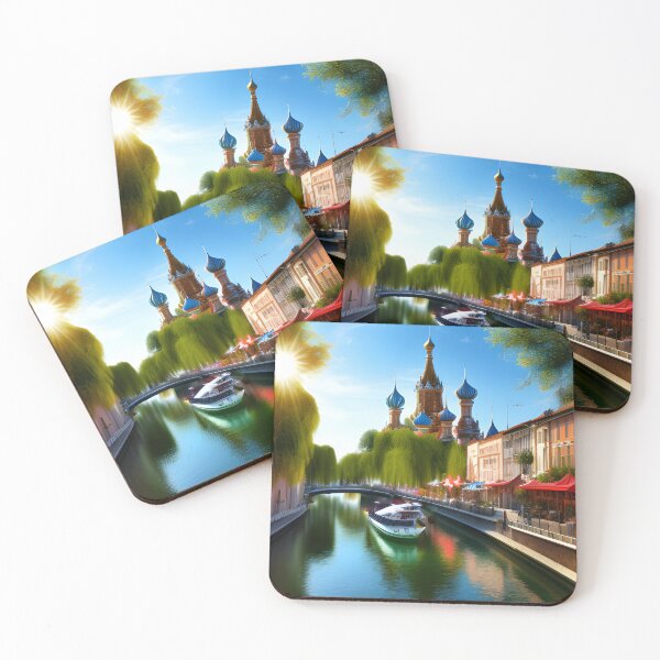 Item preview, River boats and canals designed and sold by dykerphotoart.