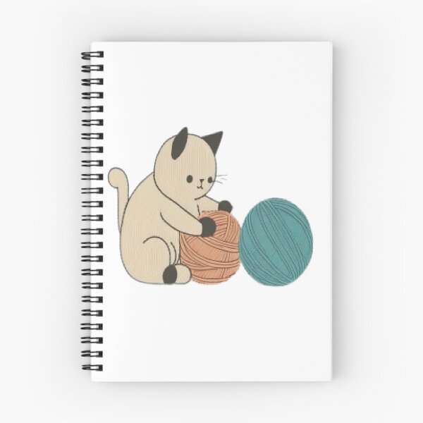 Item preview, cat playing with a ball of string designed and sold by Beauti-artist.