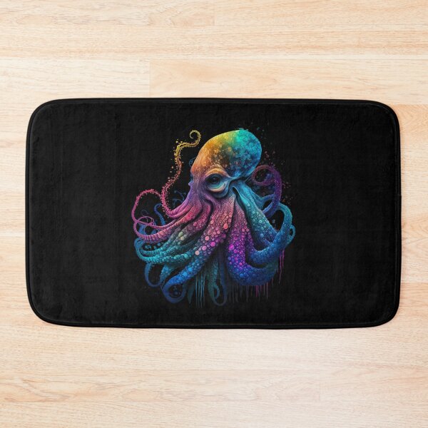 Item preview, Psychedelic Surreal octopus dj, alien squid scifi design, tentacles monster designed and sold by IceBreakerStd.