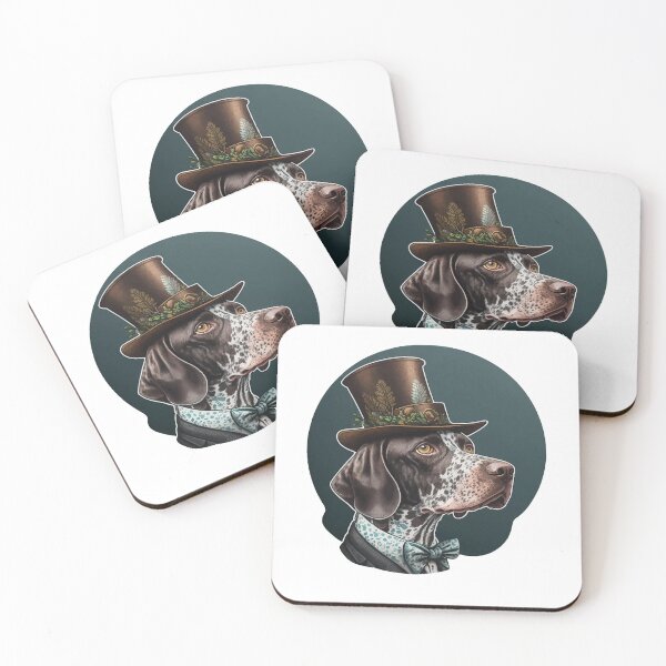 Item preview, German shorthaired pointer with top hat designed and sold by k3rstman1.