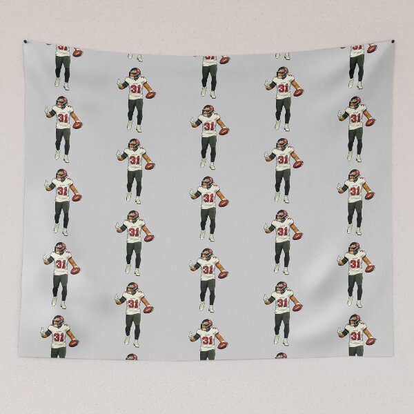 Item preview, Antoine Winfield Jr #31 In Action designed and sold by BoxPocket18.
