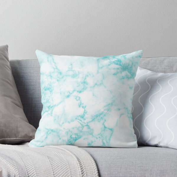 Item preview, White and Teal Marble designed and sold by amini54.