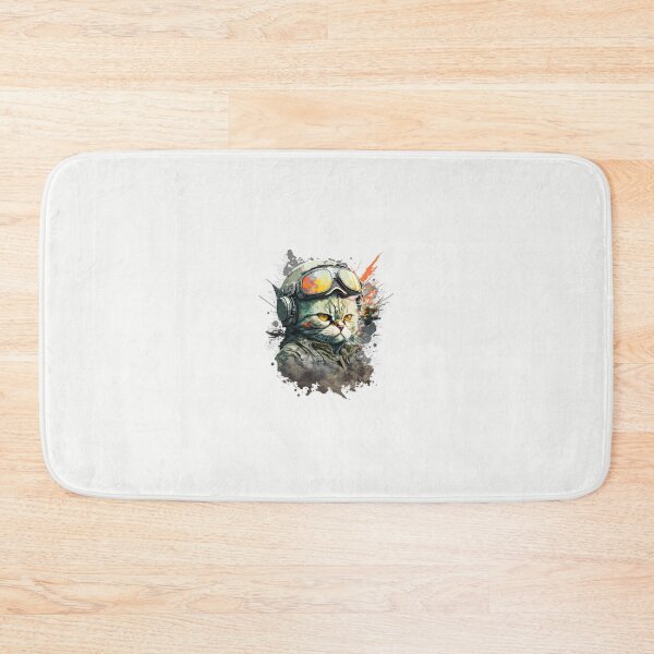 Item preview, Apocalyptic cat intense action designed and sold by NxtGenArt.