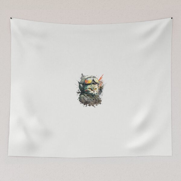 Item preview, Apocalyptic cat intense action designed and sold by NxtGenArt.