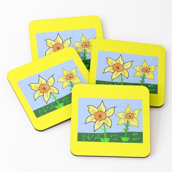 Aperçu de l'œuvre Jardin de jonquilles créée et vendue par ArtistRebeccaLS.