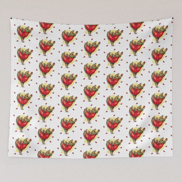 Item preview, Strawberry Bear - Strawbeary Drawing designed and sold by ArtByPMW.