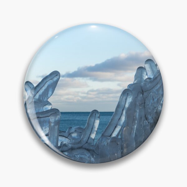 Item preview, Lakeside Ice Sculptures Perfect for Nature Lovers designed and sold by Georgia Mizuleva.