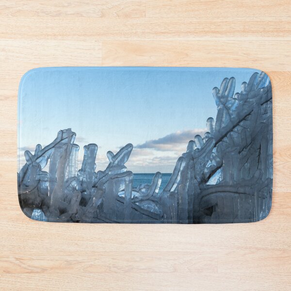 Item preview, Lakeside Ice Sculptures Perfect for Nature Lovers designed and sold by Georgia Mizuleva.