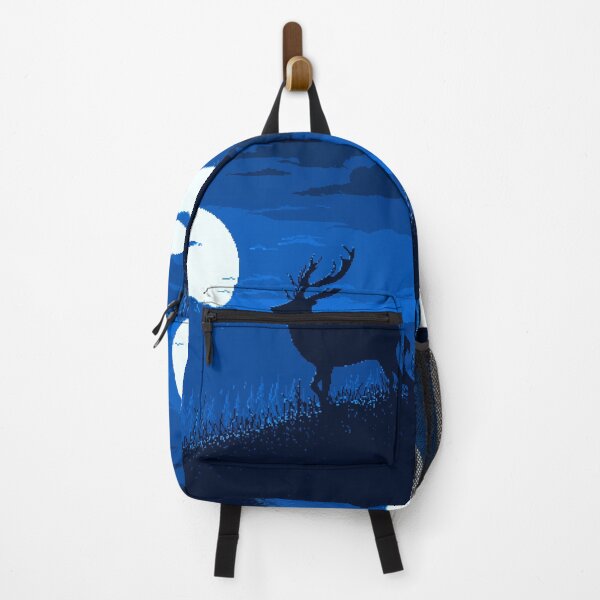 Item preview, "The Lone Deer" - pixel art designed and sold by Retroperks.