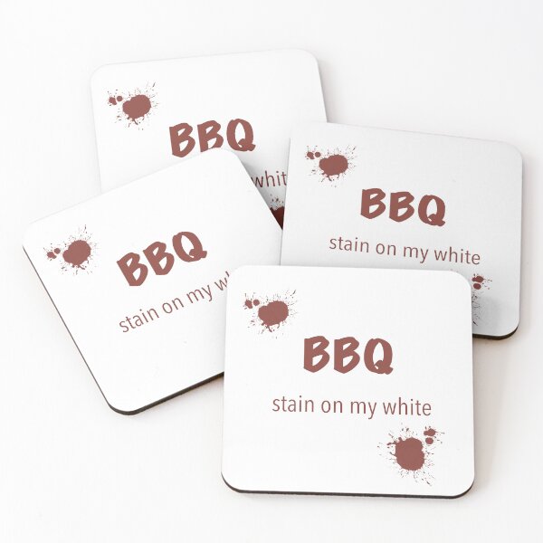 Item preview, BBQ stain on my white designed and sold by Xatutik.art.