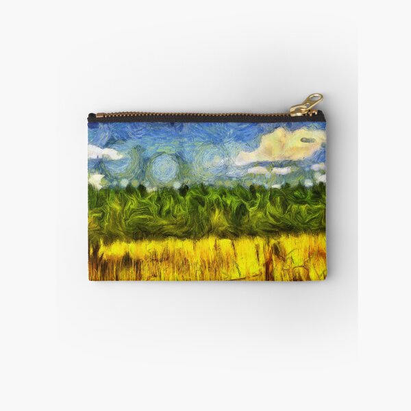 Item preview, Wheatfield Under Thunderclouds designed and sold by FOLK ART FUSION.