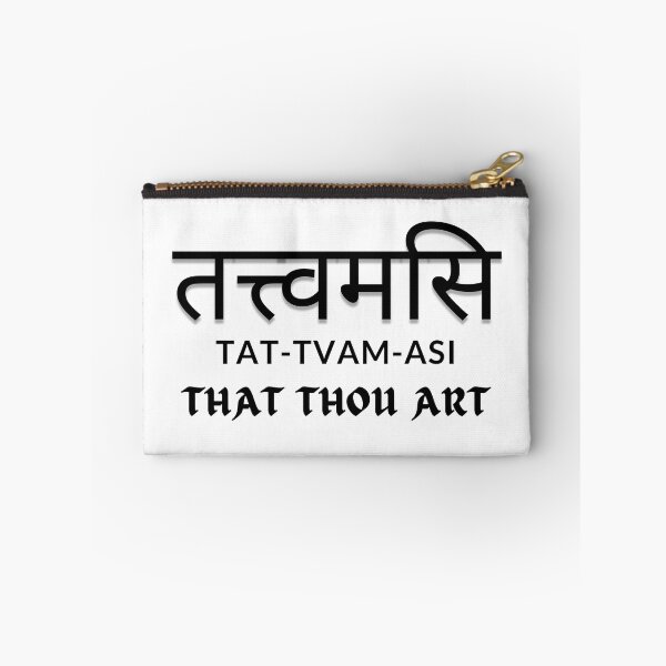 Item preview, Sanskrit Quote - तत्त्वमसि | Tat-tvam-asi | That thou art - in Black designed and sold by simpleones.