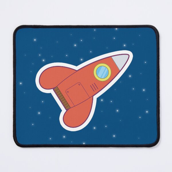 Item preview, Cute Space Rocket designed and sold by Between Clouds.