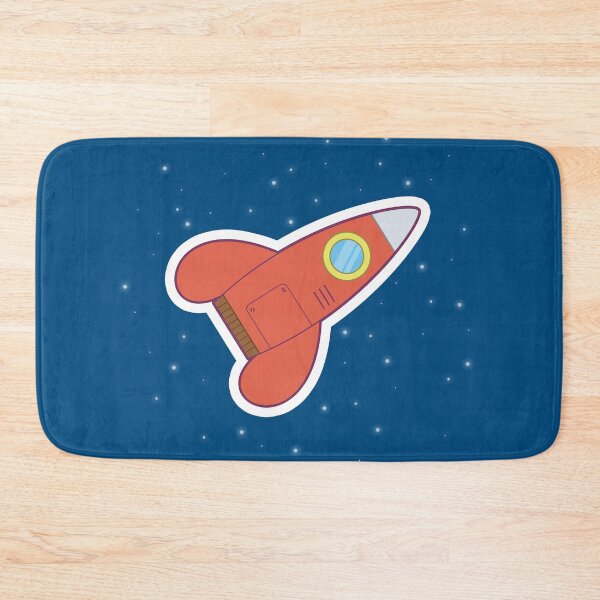 Item preview, Cute Space Rocket designed and sold by Between Clouds.