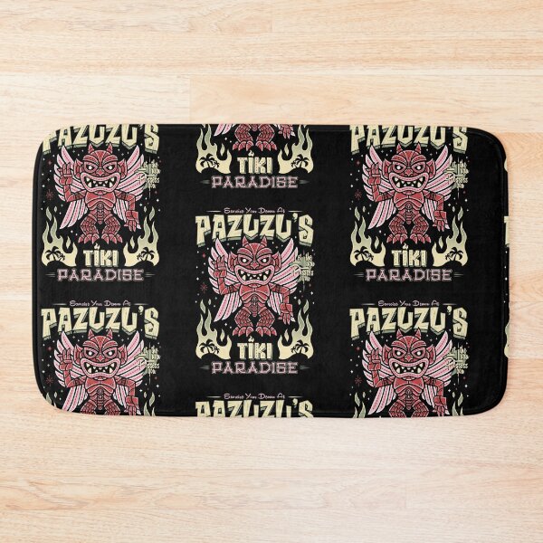 Item preview, Pazuzu Tiki Bar - Creepy Cute Exorcist Demon - Hawaii Island Vacation designed and sold by Nemons.