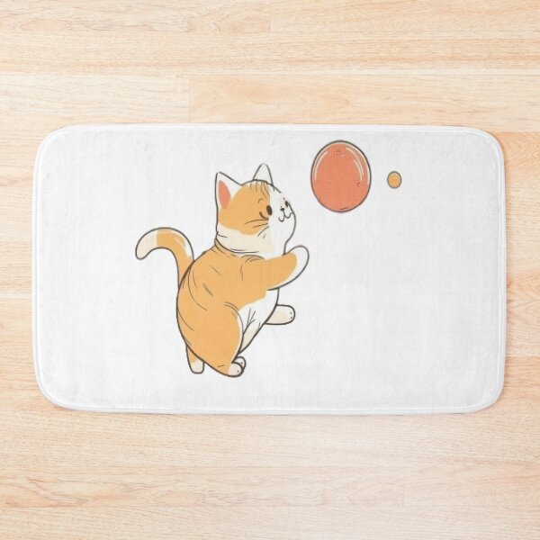 Item preview, cat playing with a ball of string designed and sold by Beauti-artist.