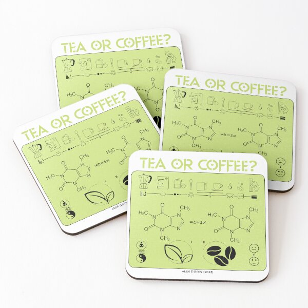 Item preview, Tea or Coffee, the Alien Theory's Ultimate Message. designed and sold by Alien-Theory.