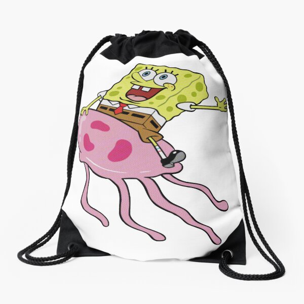 Mochilas saco: Bob Esponja Y Ventana De Patricio | Redbubble