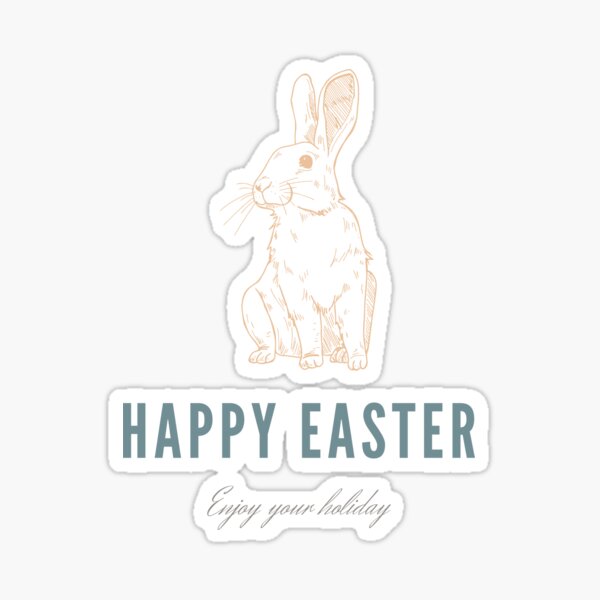Item preview, Happy Easter ! designed and sold by Moaykmo.