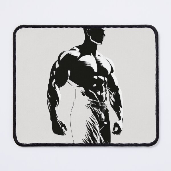 Item preview, fitness man silhouette designed and sold by warzin.