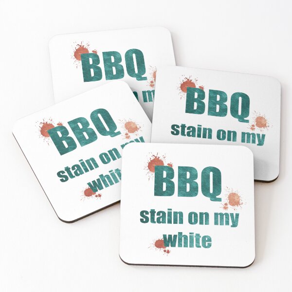 Item preview, BBQ stain on my white designed and sold by Xatutik.art.