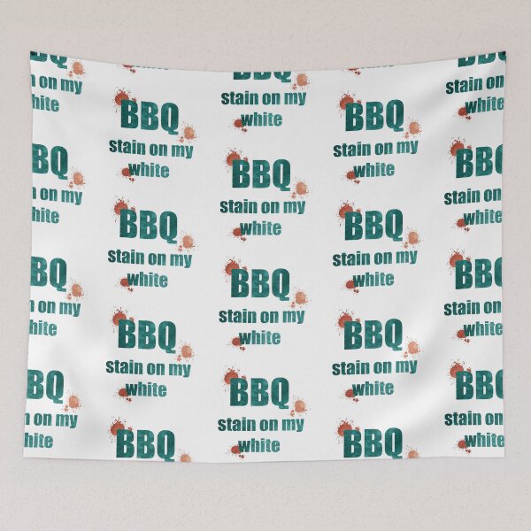 Item preview, BBQ stain on my white designed and sold by Xatutik.art.