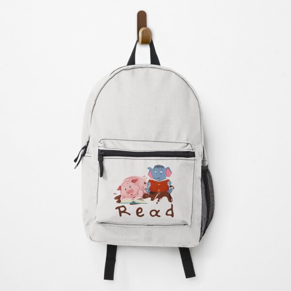 Item preview, Cute piggie elephant Reading Books T-tee, Book Lover Print designed and sold by KesDesigns ⭐⭐⭐⭐⭐.