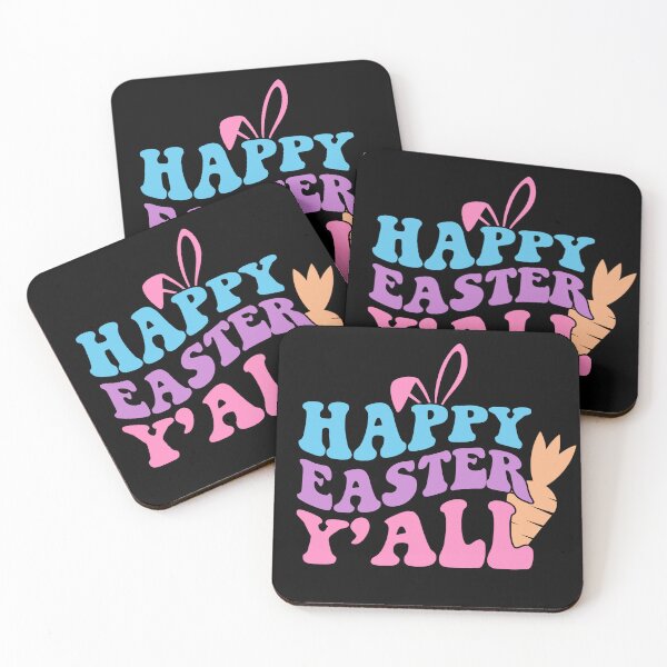 Item preview,  HAPPY EASTER YALL - cute easter wishes designed and sold by KatisDesign.