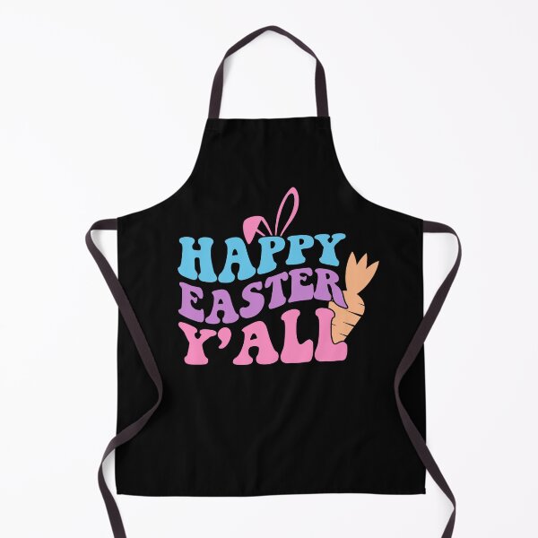 Item preview, HAPPY EASTER YALL - cute easter wishes designed and sold by KatisDesign.