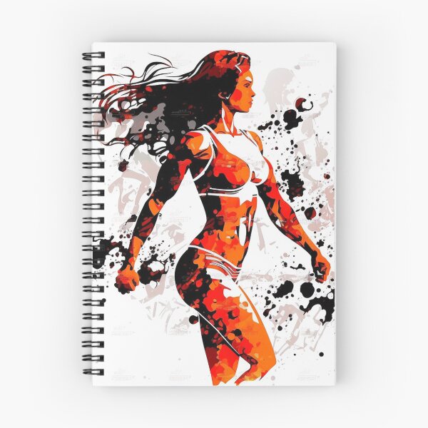 Item preview, fitness woman designed and sold by warzin.