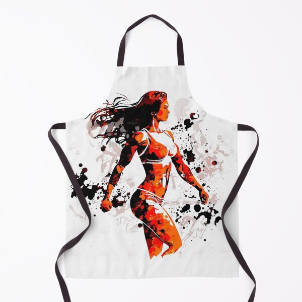 Item preview, fitness woman designed and sold by warzin.