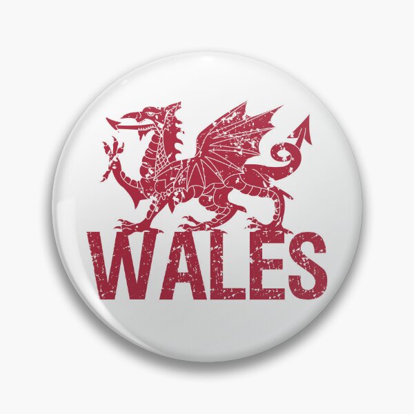 Item preview, WALES with Welsh Dragon designed and sold by HalfCat.