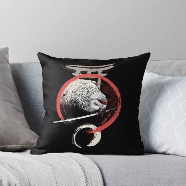 Item preview, Samurai Ninja African Grey Parrot Warrior designed and sold by Alienphysique.