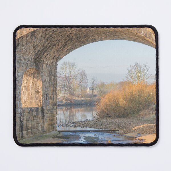 Item preview, Frosty winter scene at Alston Arches, Haltwhistle, Northumberland, UK designed and sold by HAPhotography.