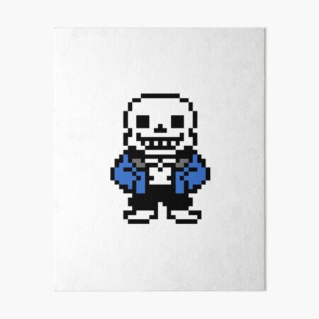 Pixel Sans Undertale | Art Board Print