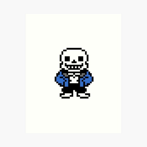 sans undertale game chapter 3 Postcard for Sale by onlydrawning