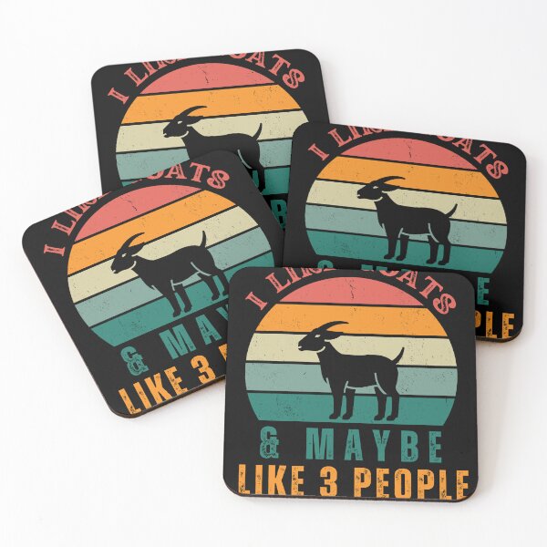 Item preview,  I Like Goats And Maybe Like 3 People designed and sold by cutefashion.