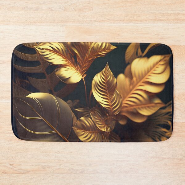 Item preview, Vintage golden leaves designed and sold by purgarama.